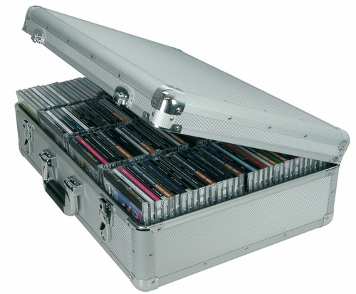 Aluminium flight cases - cd,