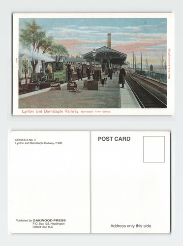 Vintage postcard lynton and - postcard,