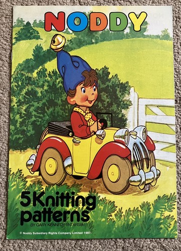 Knitting pattern noddy - knitting,