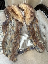 Gilet Faux Fur 1970s Vintage