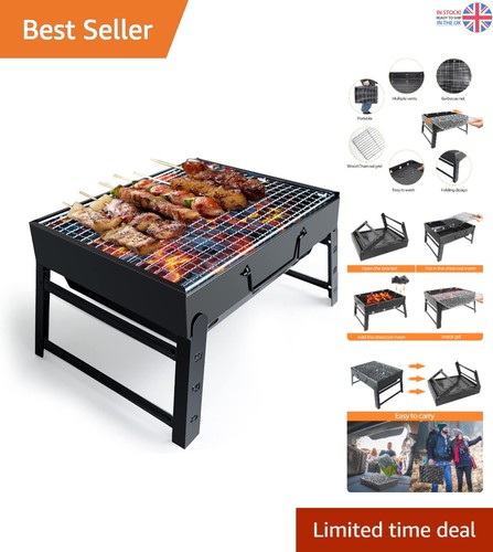 Portable folding charcoal - folding, bbq