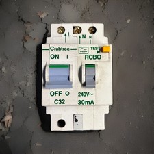 CRABTREE POLESTAR RCBO C32 32