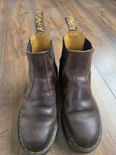 Martens brown boots size - martens,