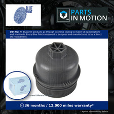 Oil Filter Cap fits FIAT 500 312 1.3D 07 to 11 Lid Cover Blue Print 55197220 New