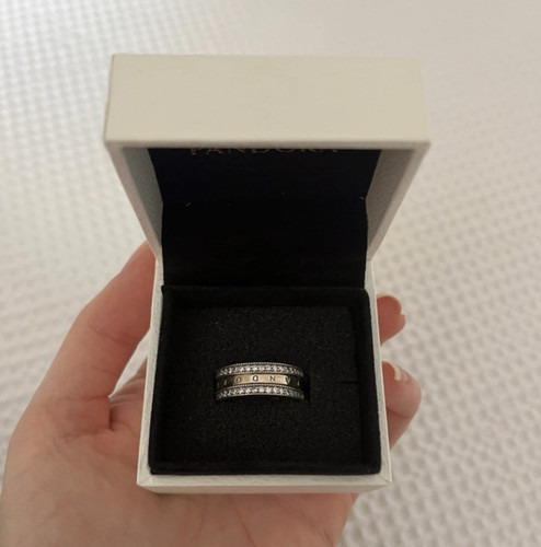 Pandora silver stackable - silver, band