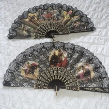 Spanish Fans Set Of 2