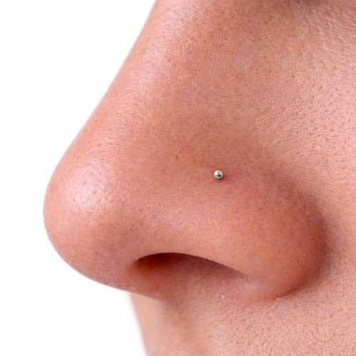 1mm ball nose - nose, 925