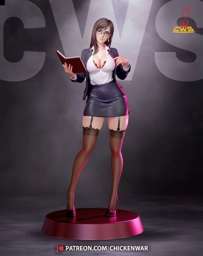 Sexy tifa lockhart secretary - lockhart,