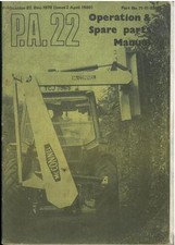 McCONNEL PA22 HEDGETRIMMER & HEDGECUTTER OPERATORS MANUAL & PARTS LIST