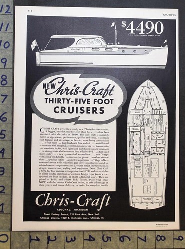 1936 chris craft motorboat - 1936,