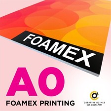 Foamex sign foam - a0,