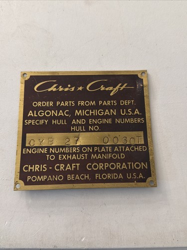 Vintage chris craft motor - vintage,