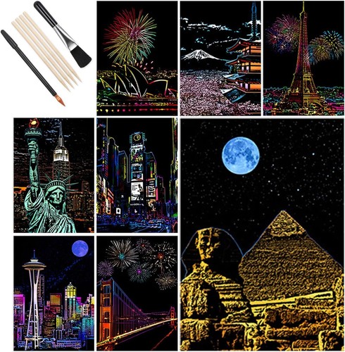 Scratch art for kids - kids, &