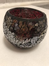 Mosiac Glass Candle Tealight