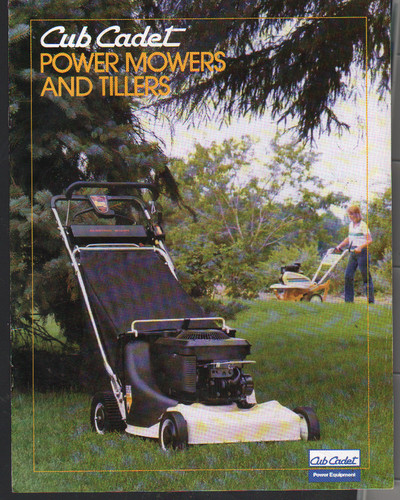Cub cadet pedestrian - cadet, power