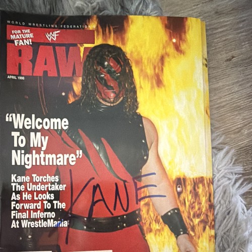 Wwf raw magazine april 1998 - wwf,