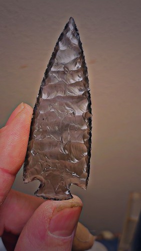Flintknapped aura rainbow - flintknapped,