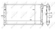 NRF Radiator for Jeep Patriot