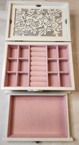 Songmics wooden jewelry box - songmics, 2