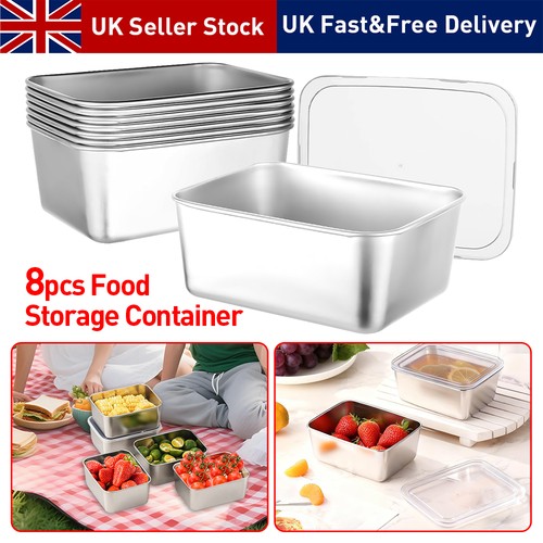 Stainless steel food - 8x,