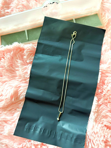 Gold tone snake chain - gold,