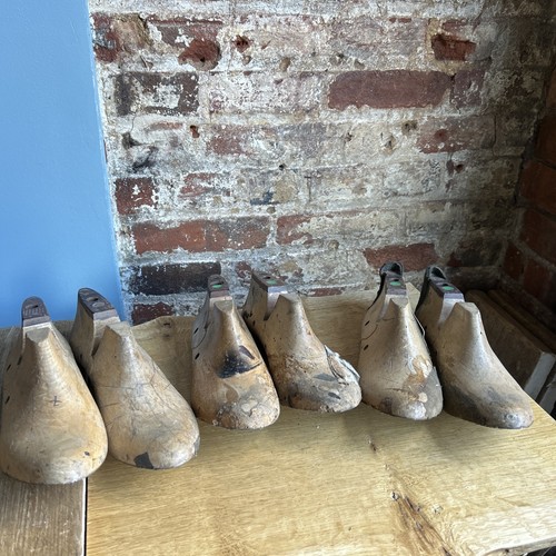 Pair vintage antique - x, of
