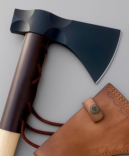 Handforged black axe hatchet - ,