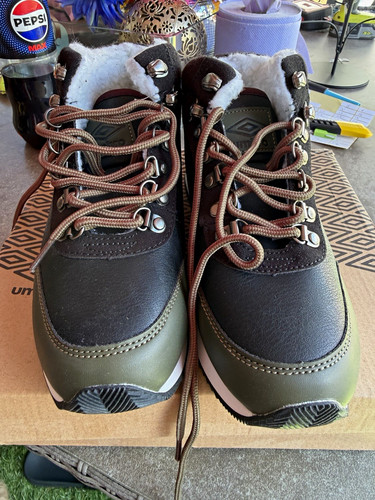 Umbro men leather hiking - leather,