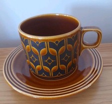 Hornsea England,  Heirloom Design, Cup And Saucer .