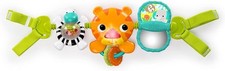 Bright Starts Take Along Toy Bar for Baby Car Seats/Carriers