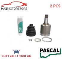 DRIVESHAFT CV JOINT KIT PAIR FRONT WHEEL SIDE PASCAL G7M009PC 2PCS I NEW