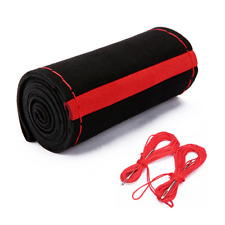 38cm Car Steering Wheel Cover Non-Slip Protector DIY Stitch Kit W/Needle Thread