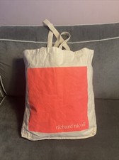 Richard Nicoll For Vodaphone Large Bag Shopping Material Fluro Square Advertisem