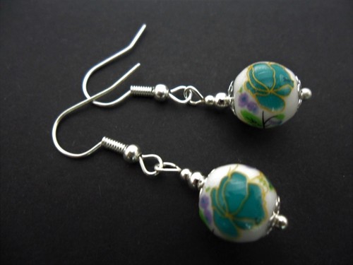 Pair porcelain - a, of
