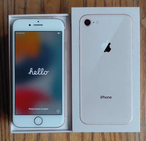 Apple iphone 64gb white - 8.,