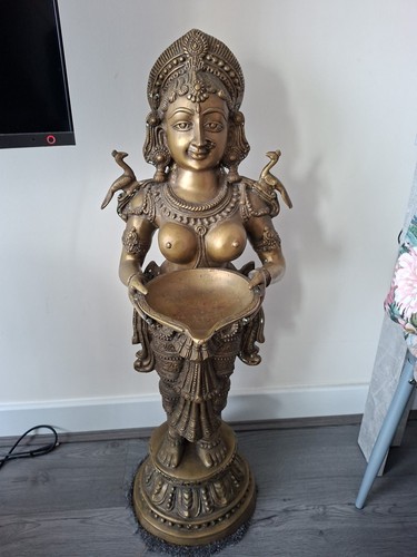 Bronze statue from india - bronze,