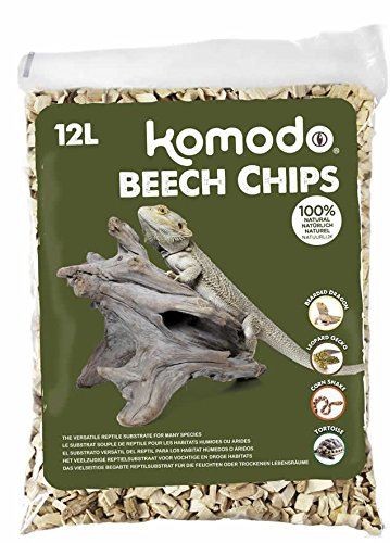 Komodo reptile beech chips - beech,