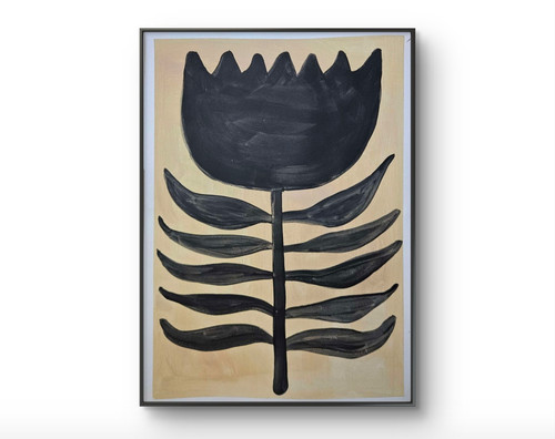 Imagine art neutral flower - imagine,
