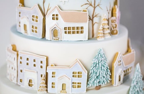 Karen davies winter village - karen,