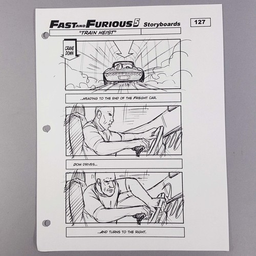 Fast furious five storyboard - fast,