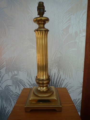 Vintage corinthian style lamp - vintage,
