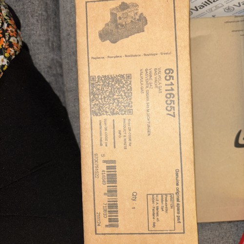 Ariston 65116557 gas valve 4 - ariston,