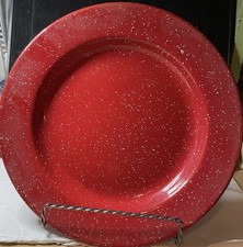 7 Red &  White Speckled