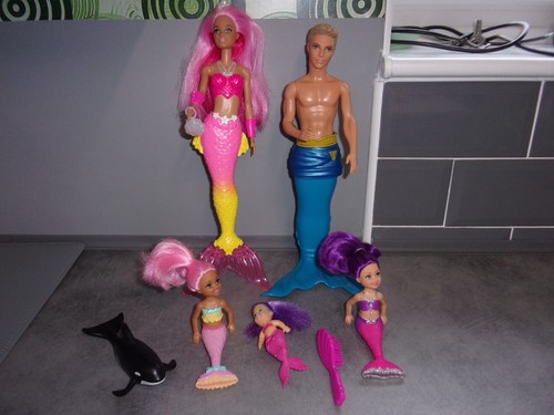 Barbie mermaid ken - &, prince