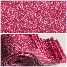 8 100% cotton fabric strips