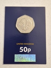 2019 Scouts Reissue 50p Coin -