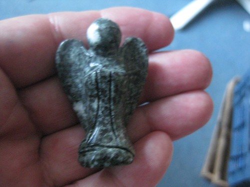 Stonehenge angel polished - angel,