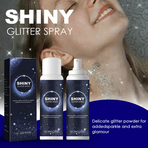 60ml shiny glitter spray - 60ml,