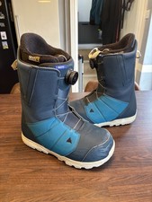 Burton Moto Boa Men's Snowboard Boots Blue UK 8.5