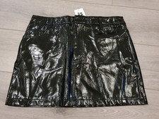 BNWT AmyLynn Black Vinyl PVC